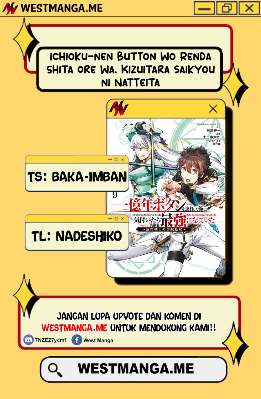 Ichioku-nen Button O Renda Shita Ore Wa, Kizuitara Saikyou Ni Natteita Chapter 30 Gambar 3